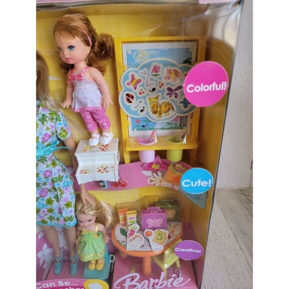 Barbie I can be a teacher Art vintage play set doll child kid toy collectible - Picture 7 of 11